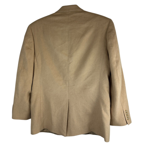 Lauren Ralph Lauren Camel Hair Sport Coat Blazer Jacket Tan Men's 40R 40 Regular - Picture 7 of 15